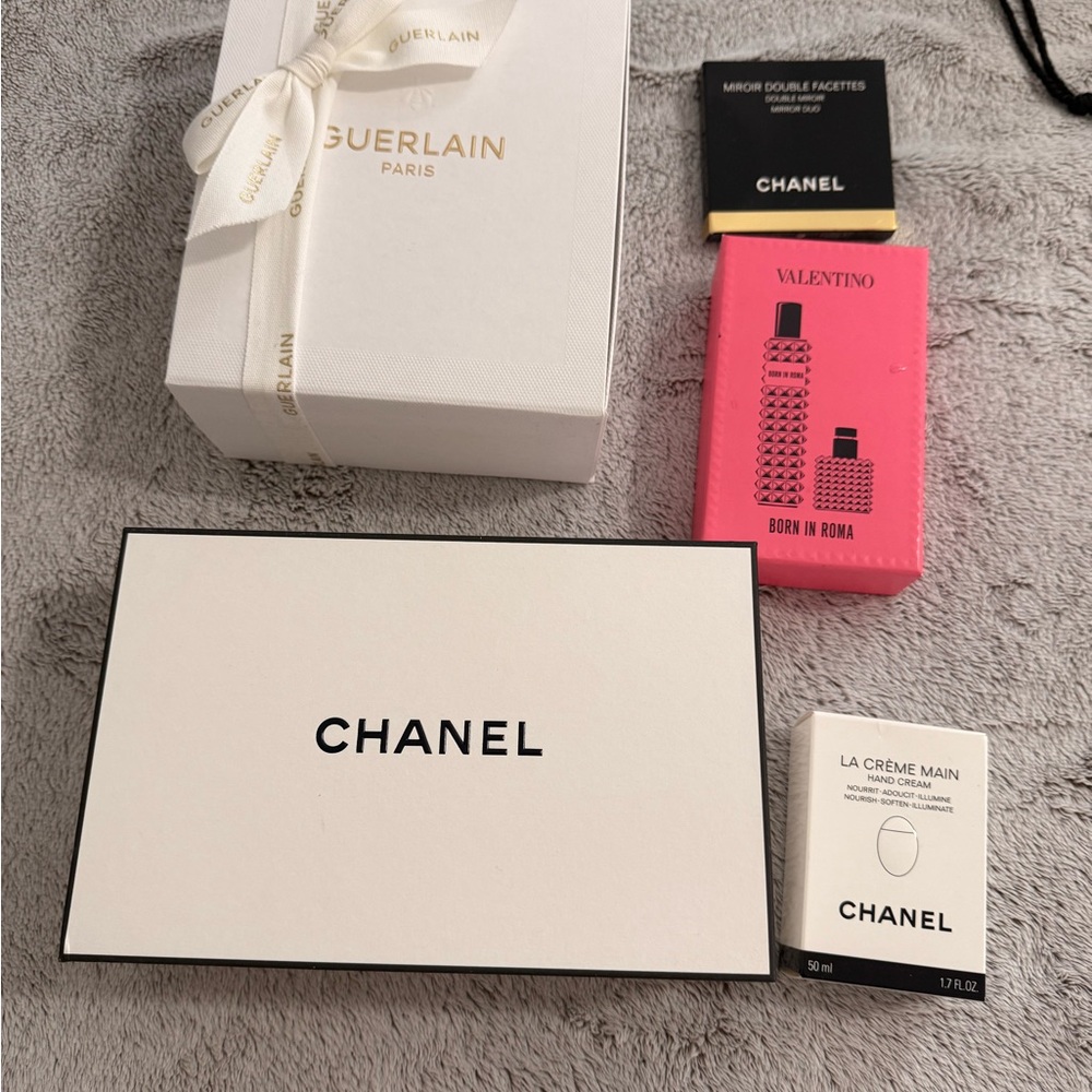 Chanel and Guerlain original Gift boxes